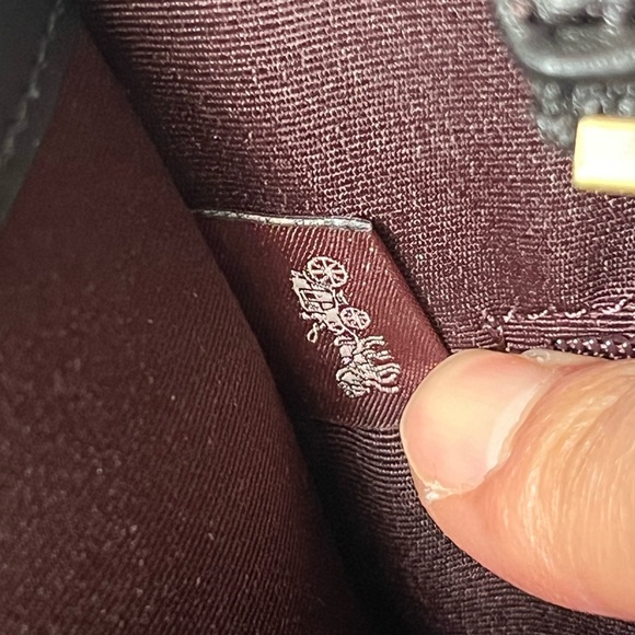 ✅Coach Maggie Small Tote Bag In Signature Leather - Picture 13 of 13